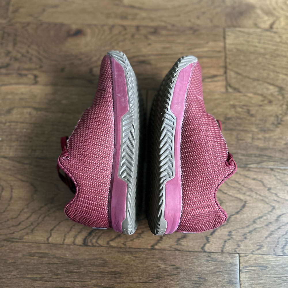 GUC NOBULL Impact Shoes in Burgundy Gum Size 7